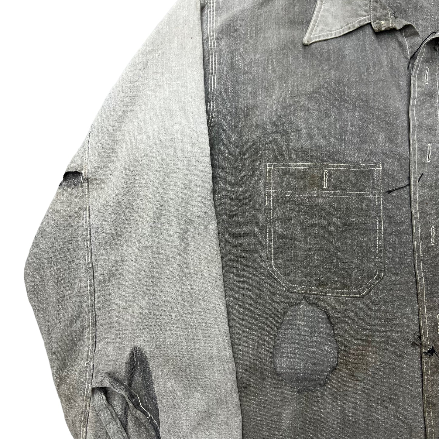 1920s-1930s As-is S&P chambray (S/M)