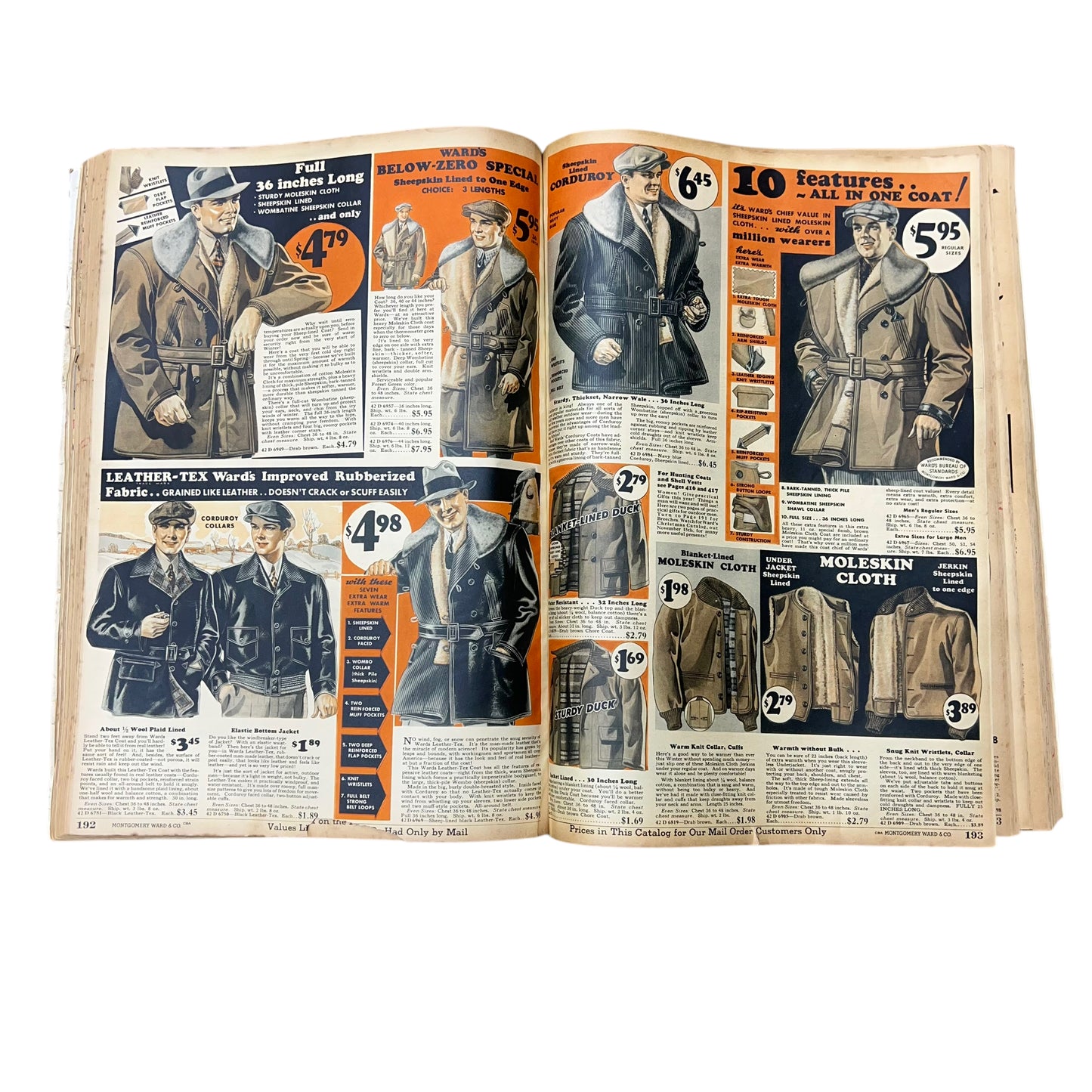 1933-1934 Montgomery Ward NRA catalog book