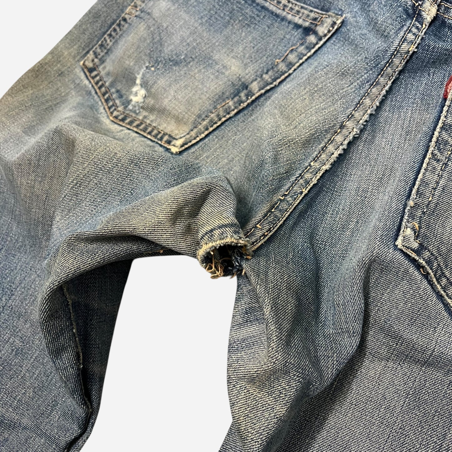 1960s Levi’s 505 selvedge big E jeans (36w)