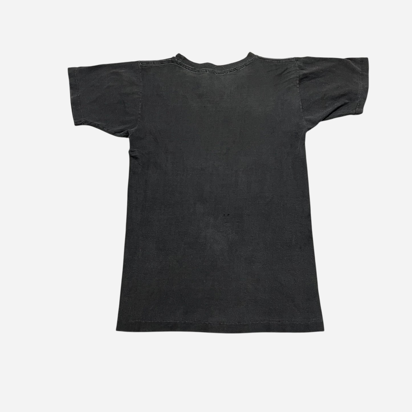 1970s Black pocket t shirt (M)