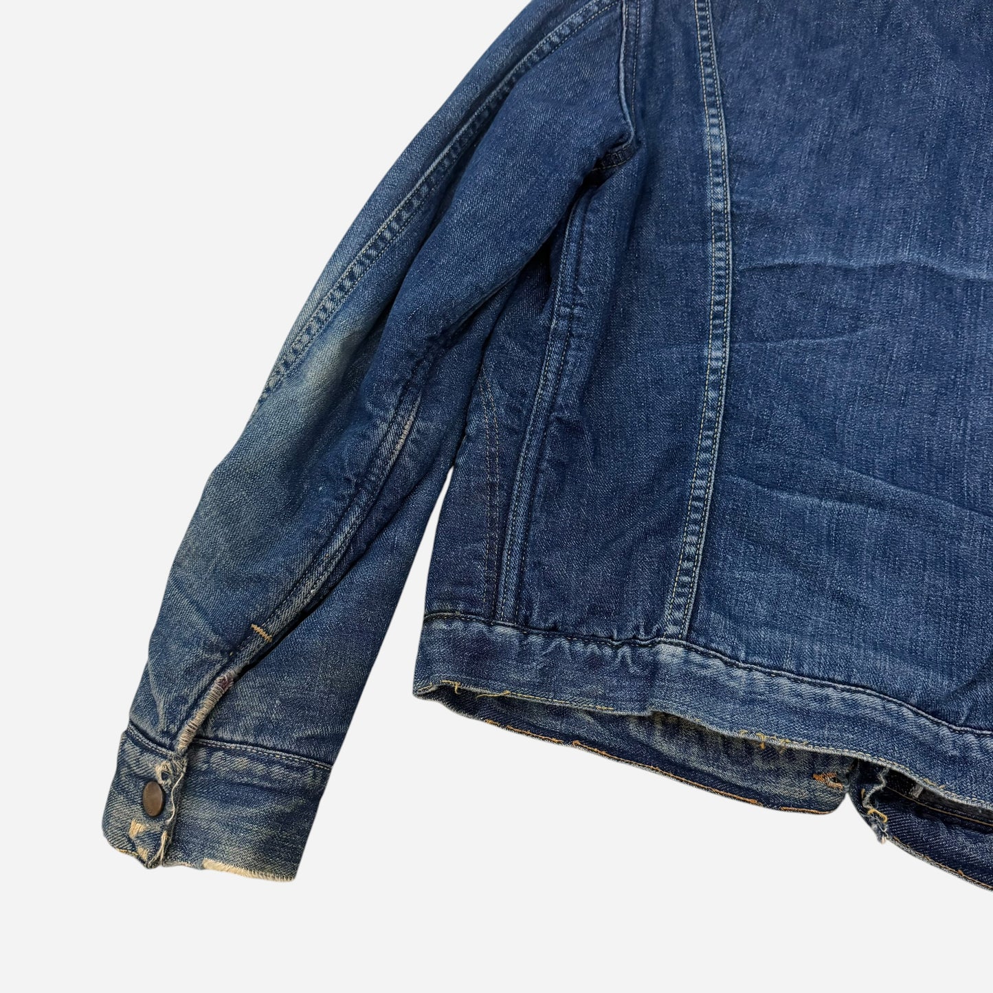 1950s Wrangler blanket lined denim jacket (M)