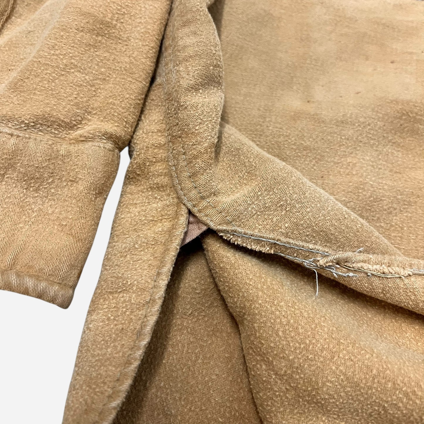 1930s Heavy cotton flannel chinstrap shirt (L)