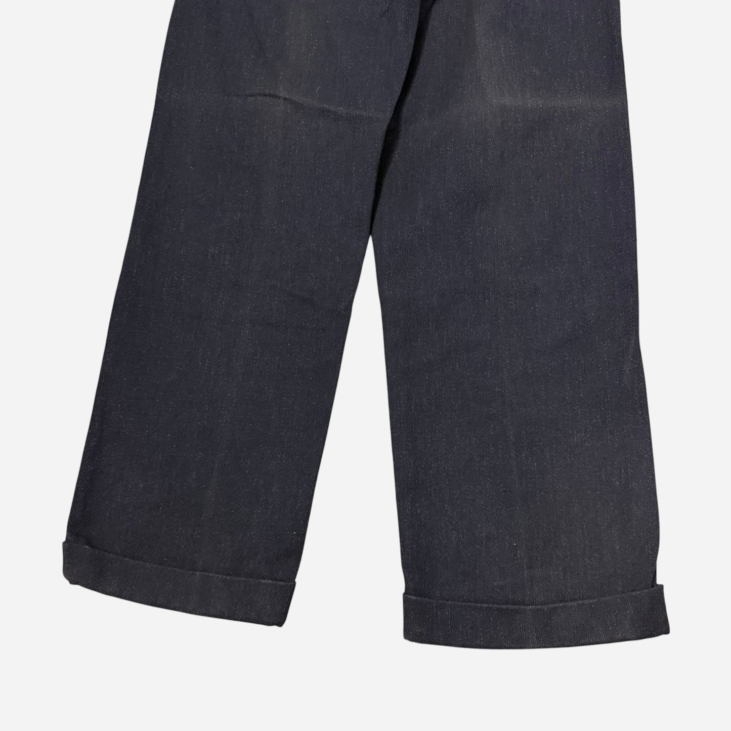 1950s Black whipcord pants (28w)