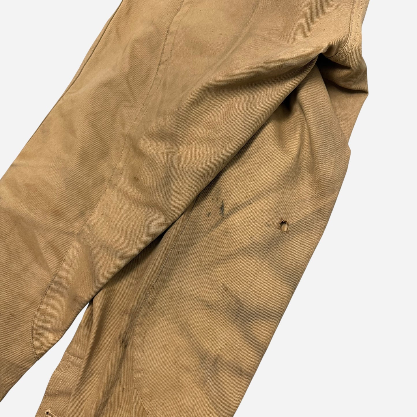 1910s WW1 US Army zinc button khaki jodhpurs (34w)