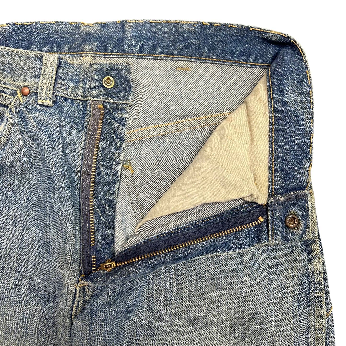 1950s Flys denim sunfaded jeans (28w)