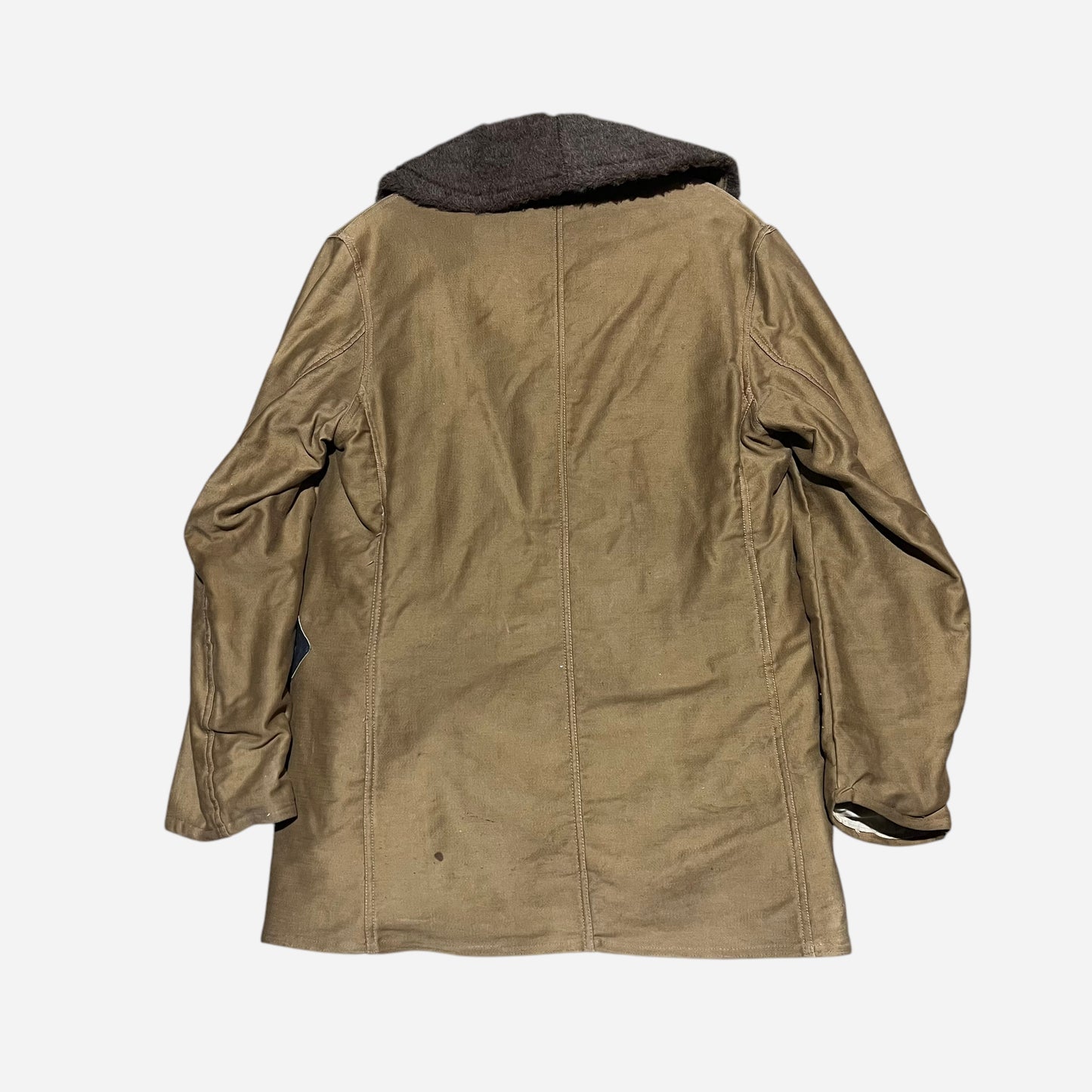 1930s USMC barnstormer double breasted alpaca coat (L/XL)