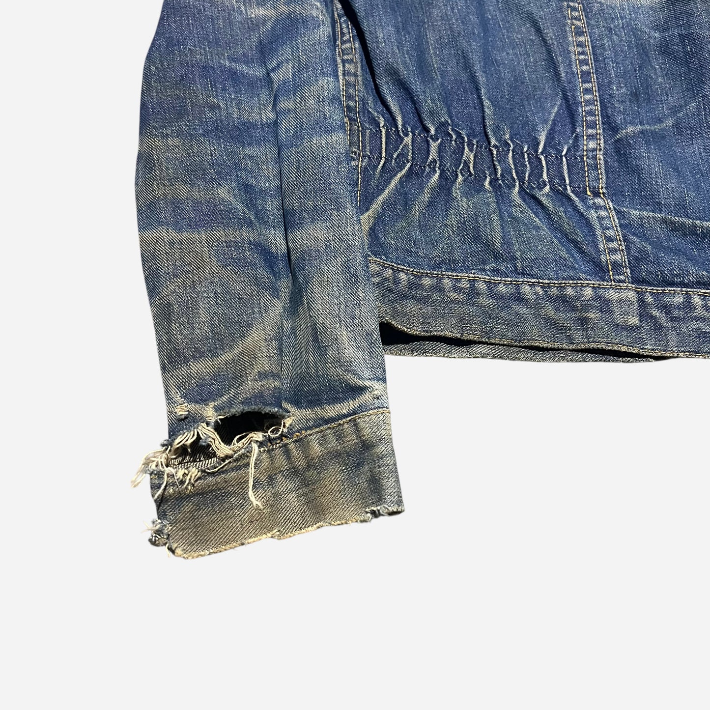 1950s Wrangler dark wash denim jacket (M)