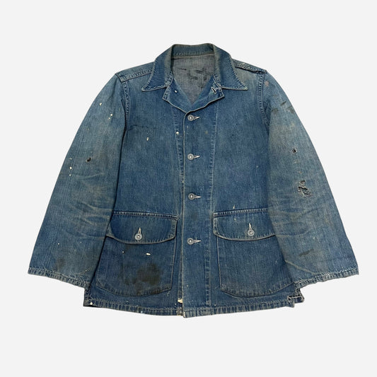 M1940 WWII US Army denim chore jacket (S/M)