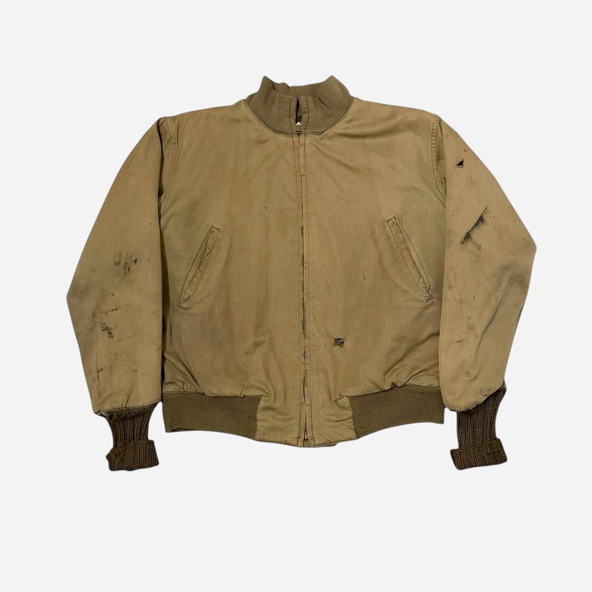 1940s WWII us army tanker jacket (L)