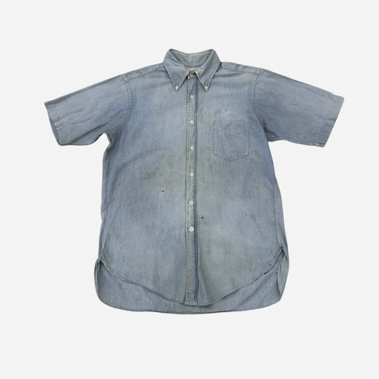 1960s Chambray button down shirt (M)