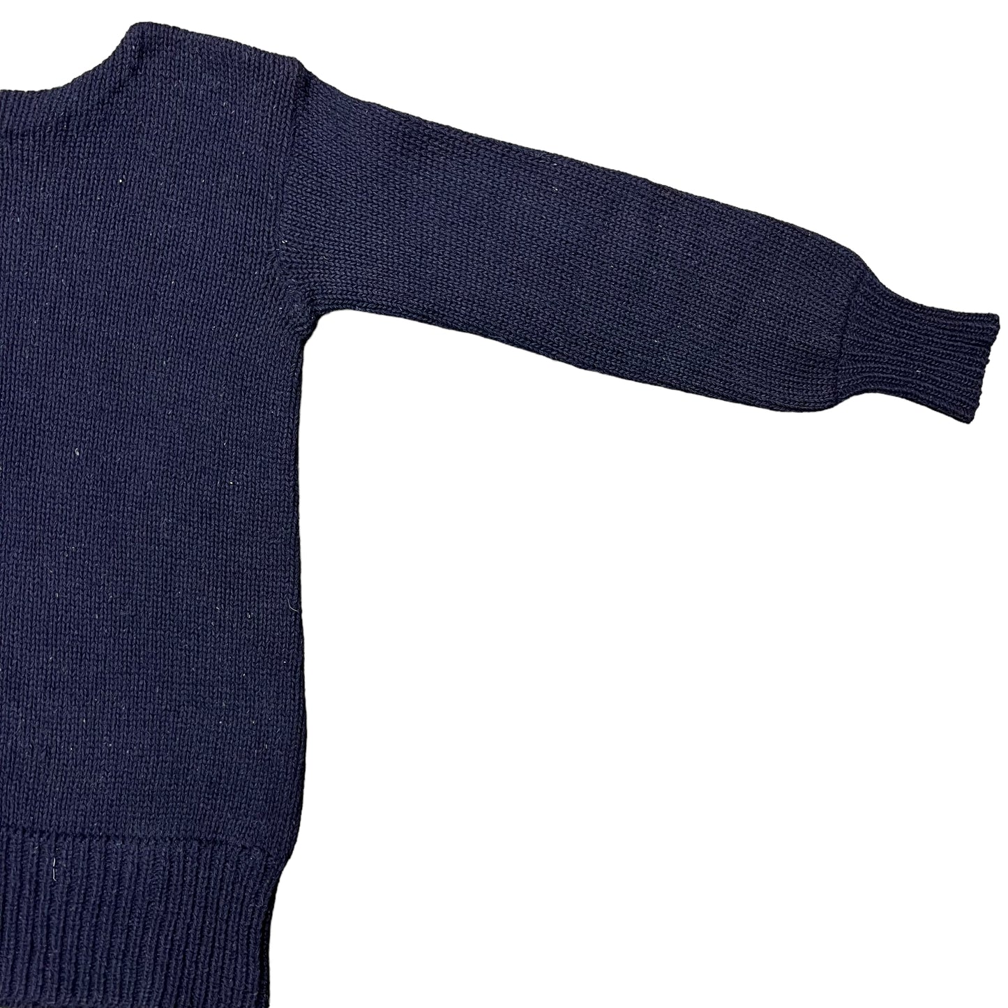 1930s Navy wool knit (M)