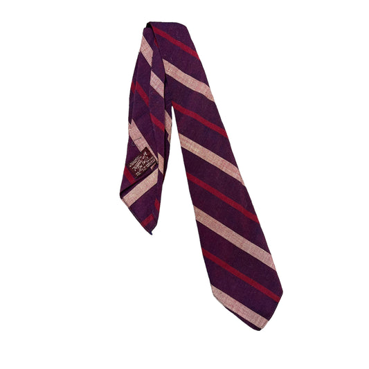 1940s Towncraft striped neck tie