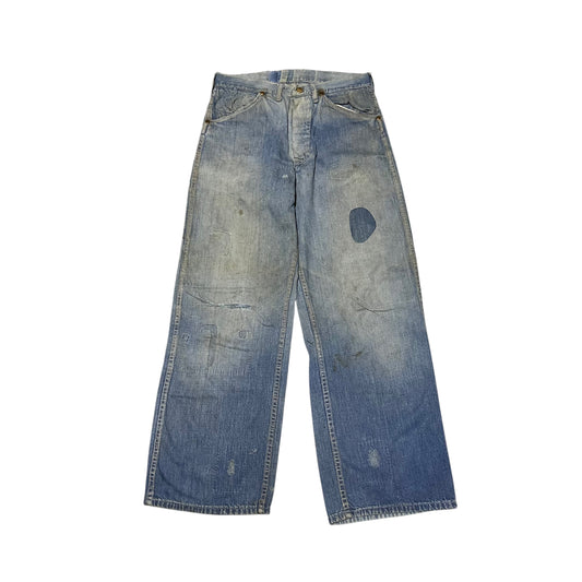 1940s Donut button fly denim jeans (30w)