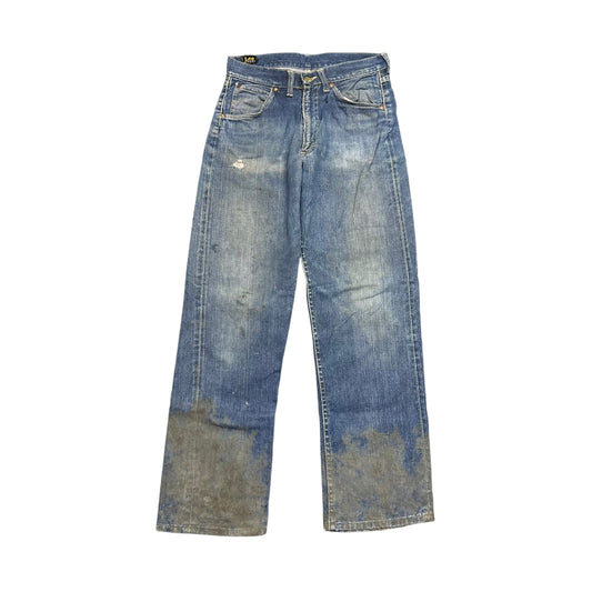 1950s Lee Riders half selvedge denim cowboy jeans (28w)