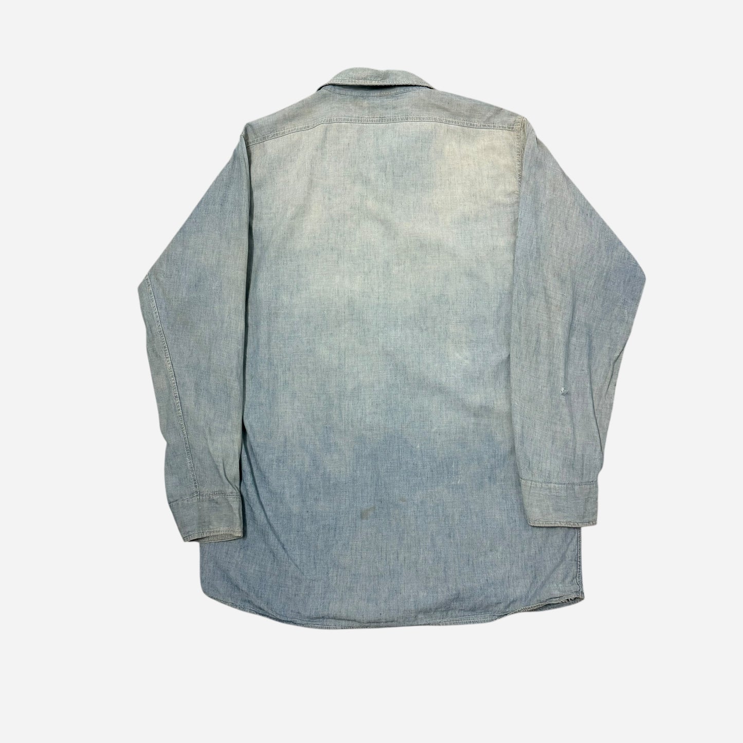 1940s Blood Hound chambray work shirt (L)