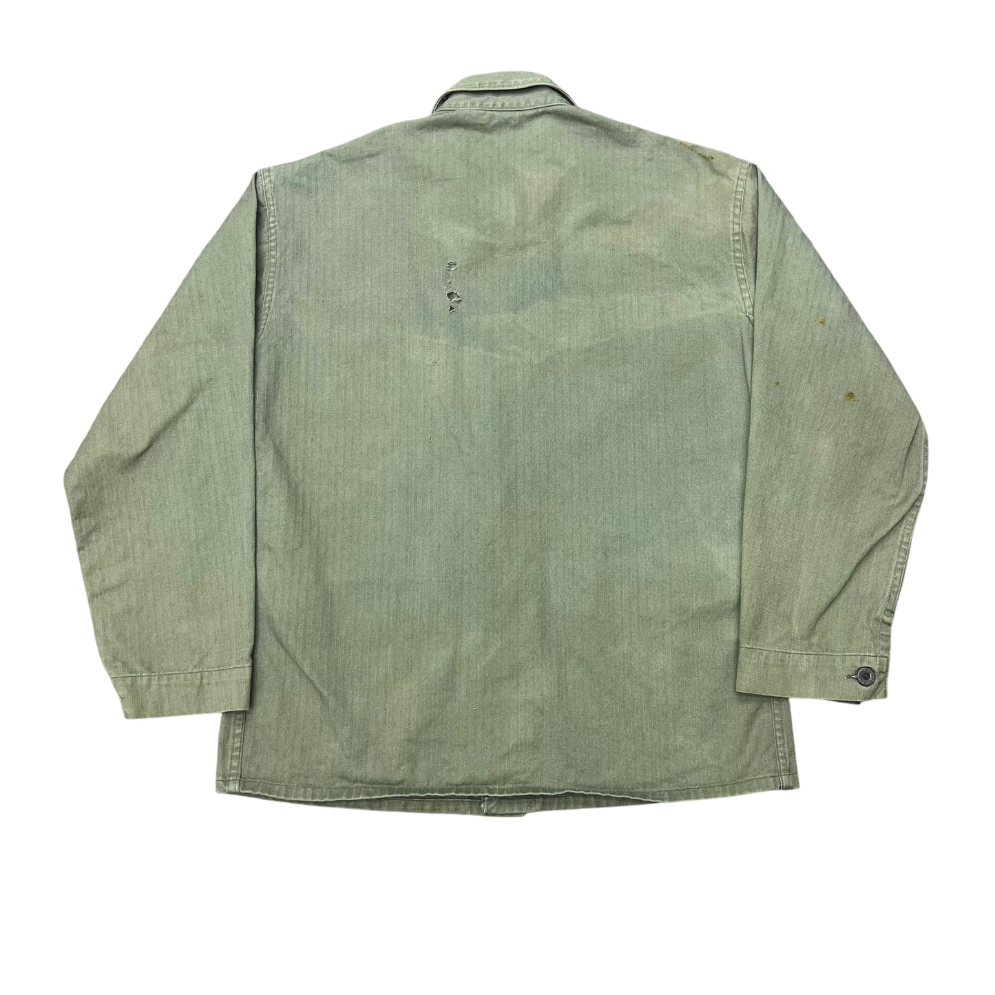 1950s USMC Korean War P41 USN worn HBT shirt jacket (M)