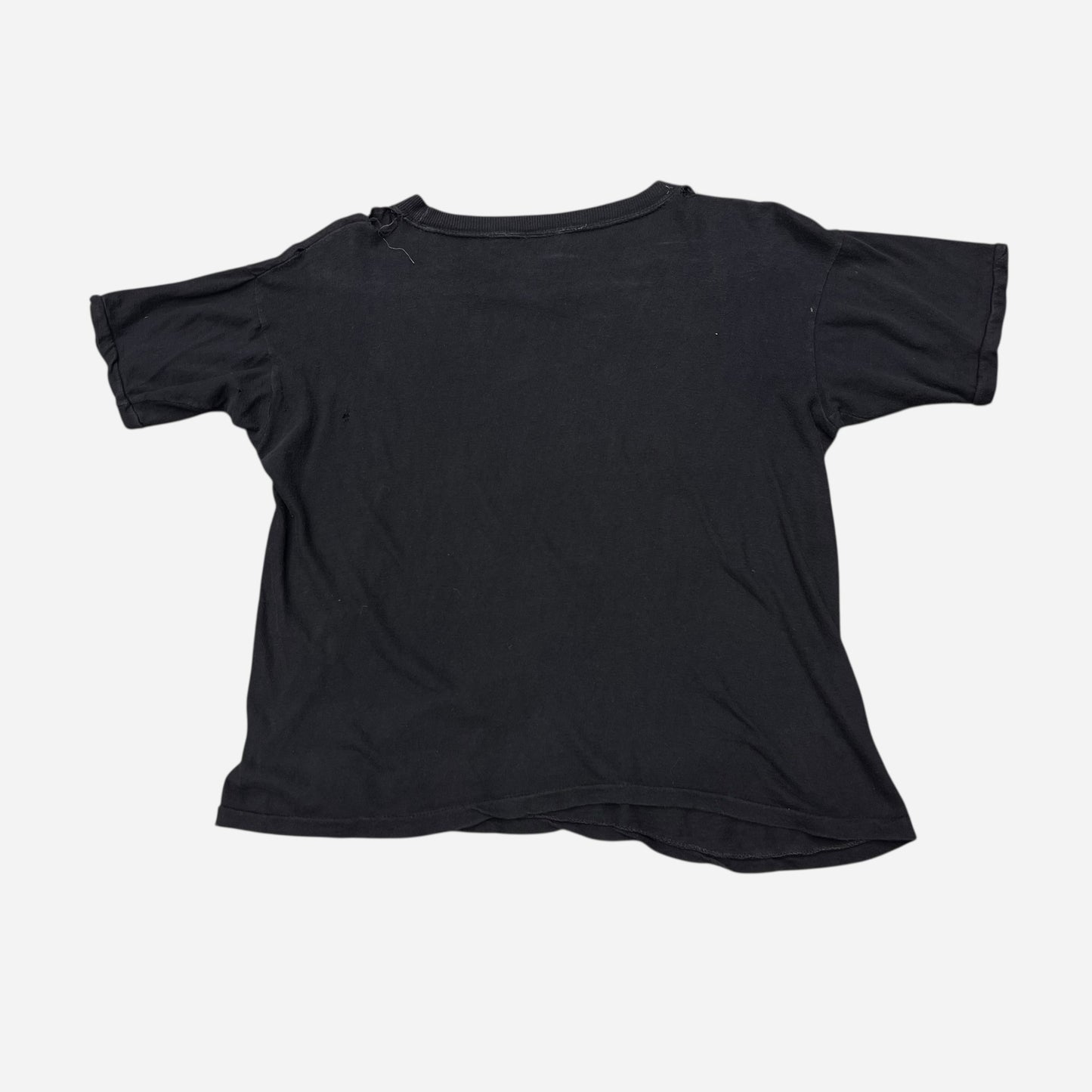 1970s “Next” black reaper band t shirt (S/M)