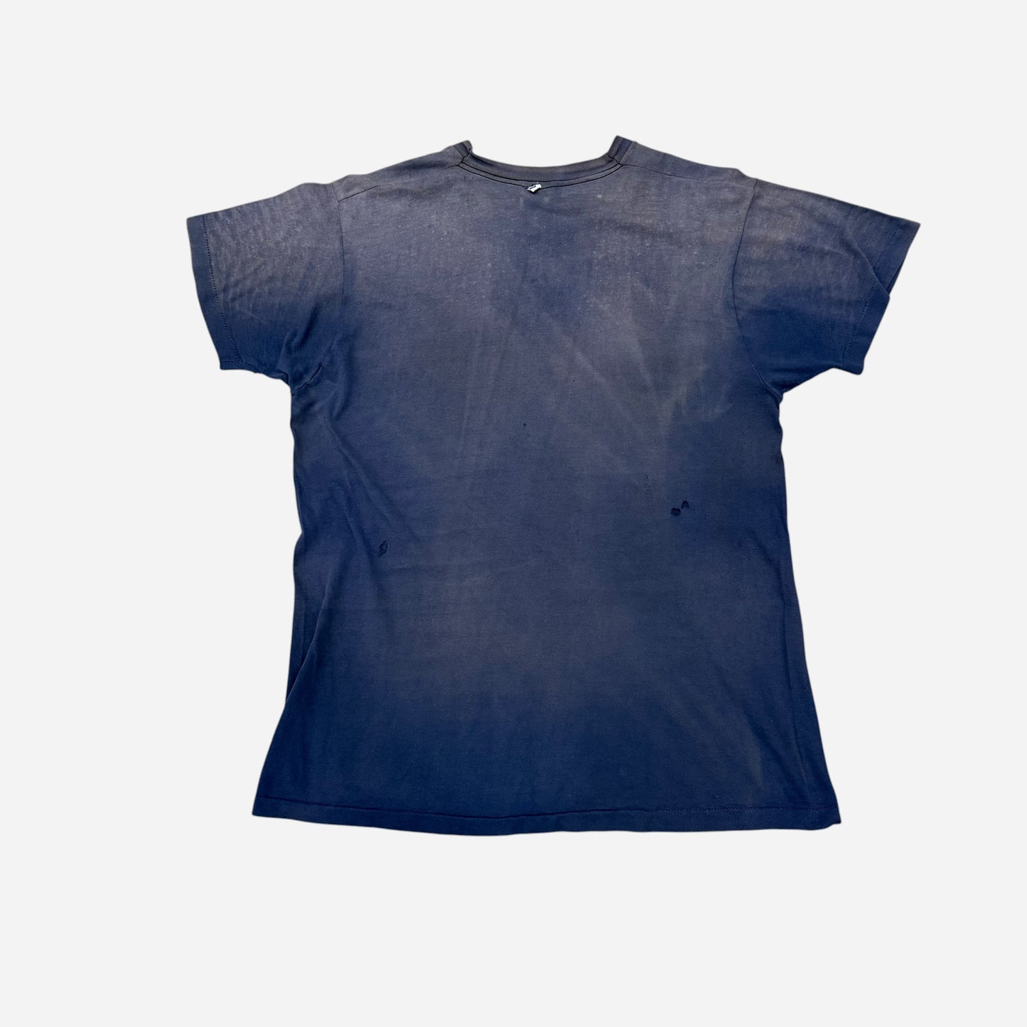 1980s Sun faded blue pocket t shirt (XL)