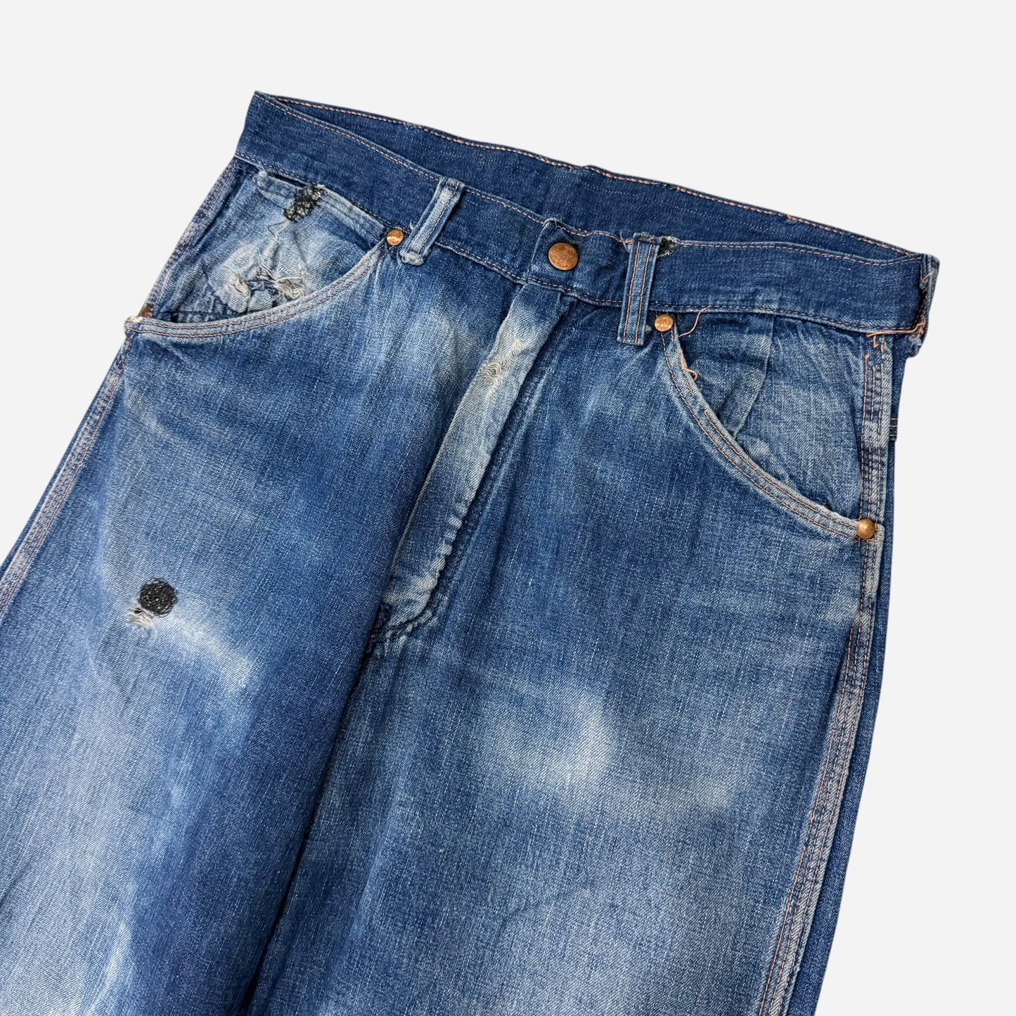 1950s Blue Bell denim carpenter jeans (29w)