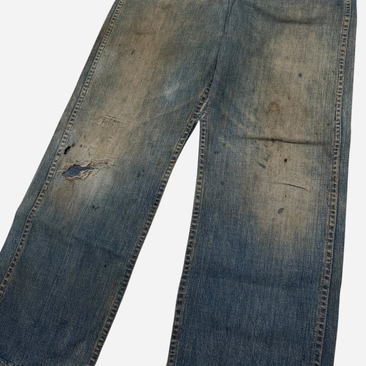 1930s 1940s Donut button fly jeans (28w)