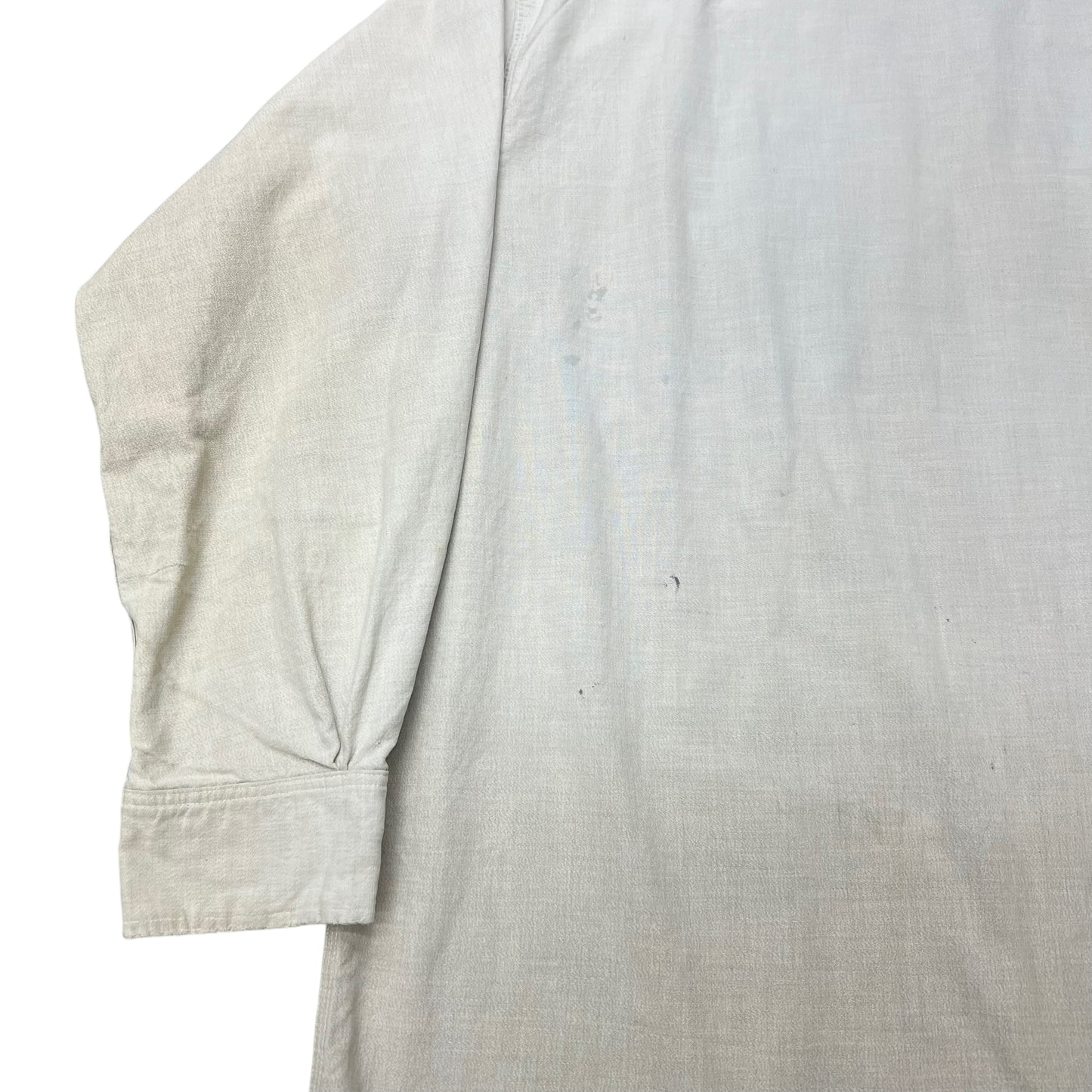 1930s Old Kentucky taxi cloth chambray work shirt (XL)