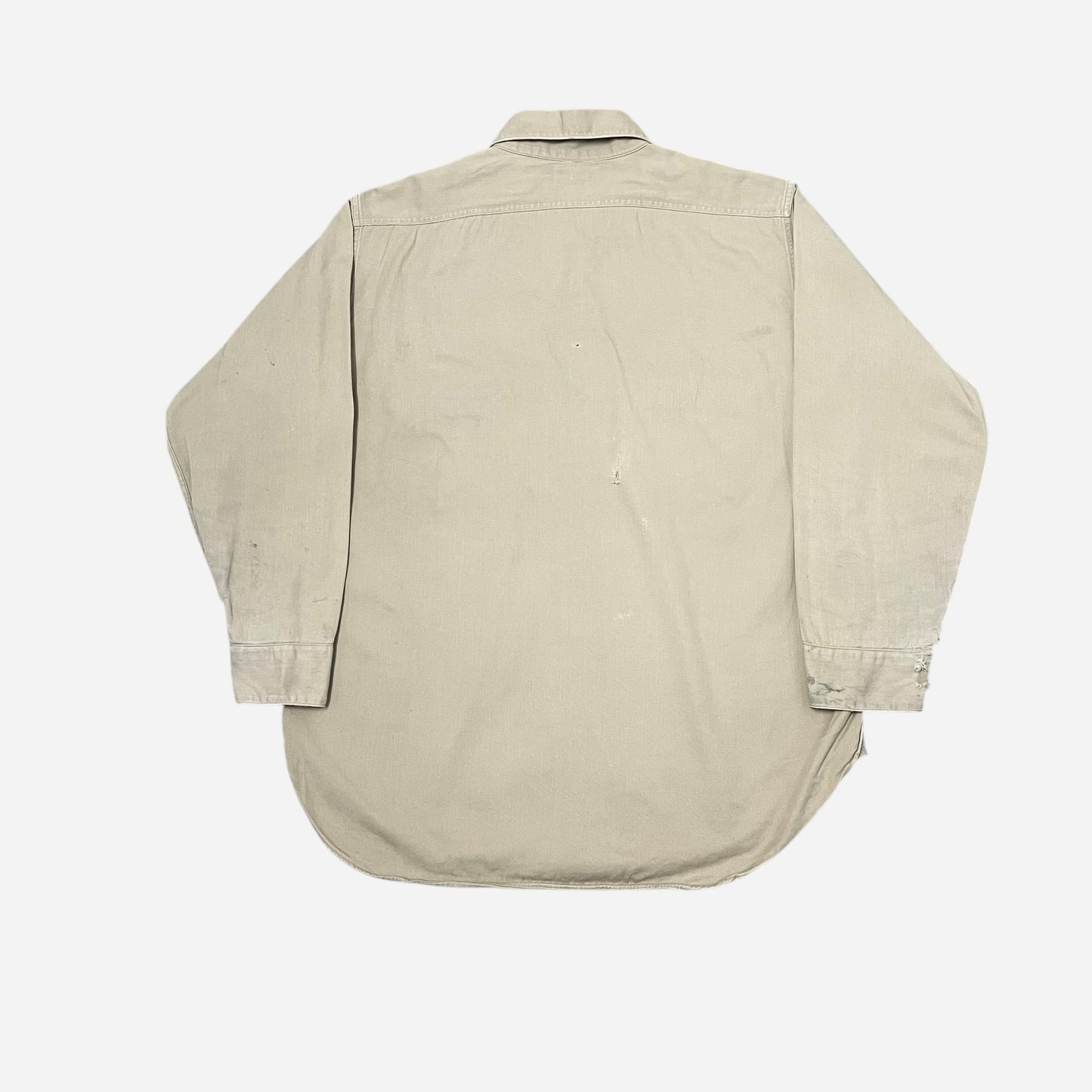 1950s Hercules khaki work shirt (L)
