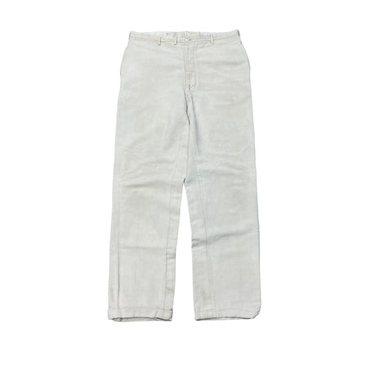 1930s-1940s Palm Beach white cloth pants (34w)