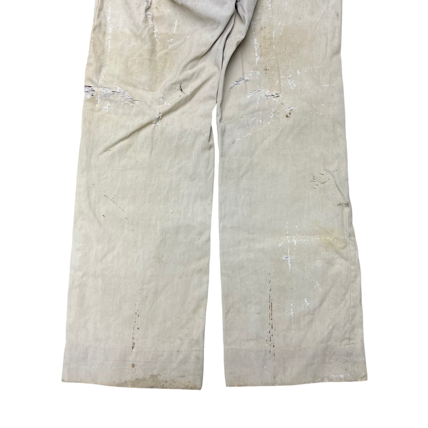 1930s Thrashed wool blend work pants (28w)