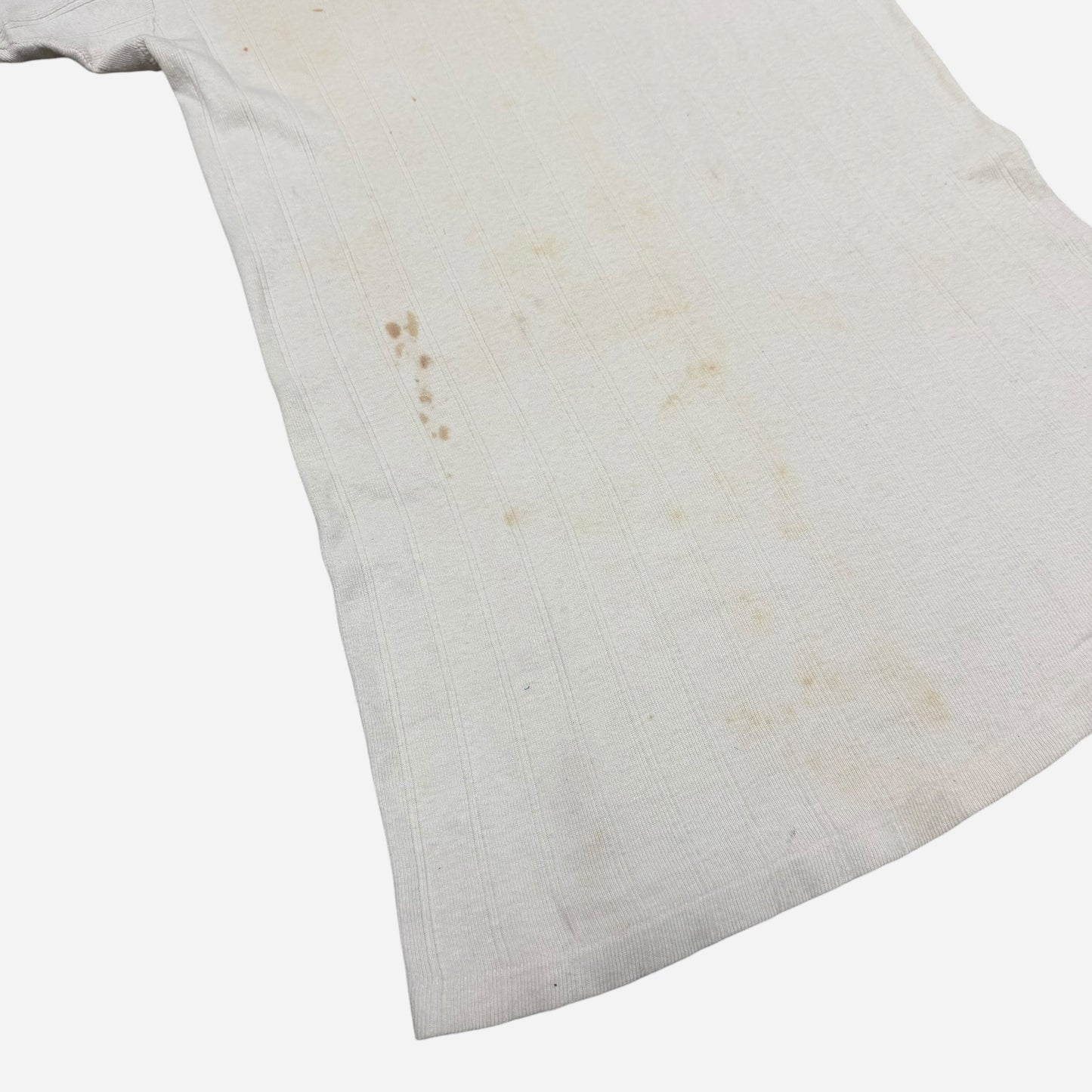 1940s Pilgrim ribbed cotton t shirt (M)