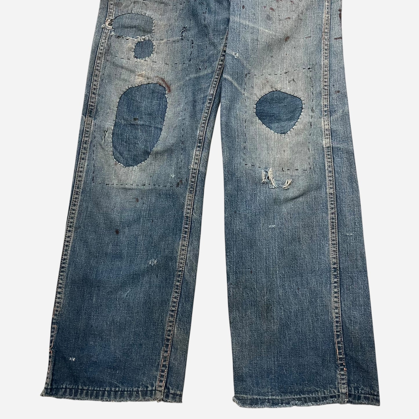 1950s Patchwork jeans (29w)