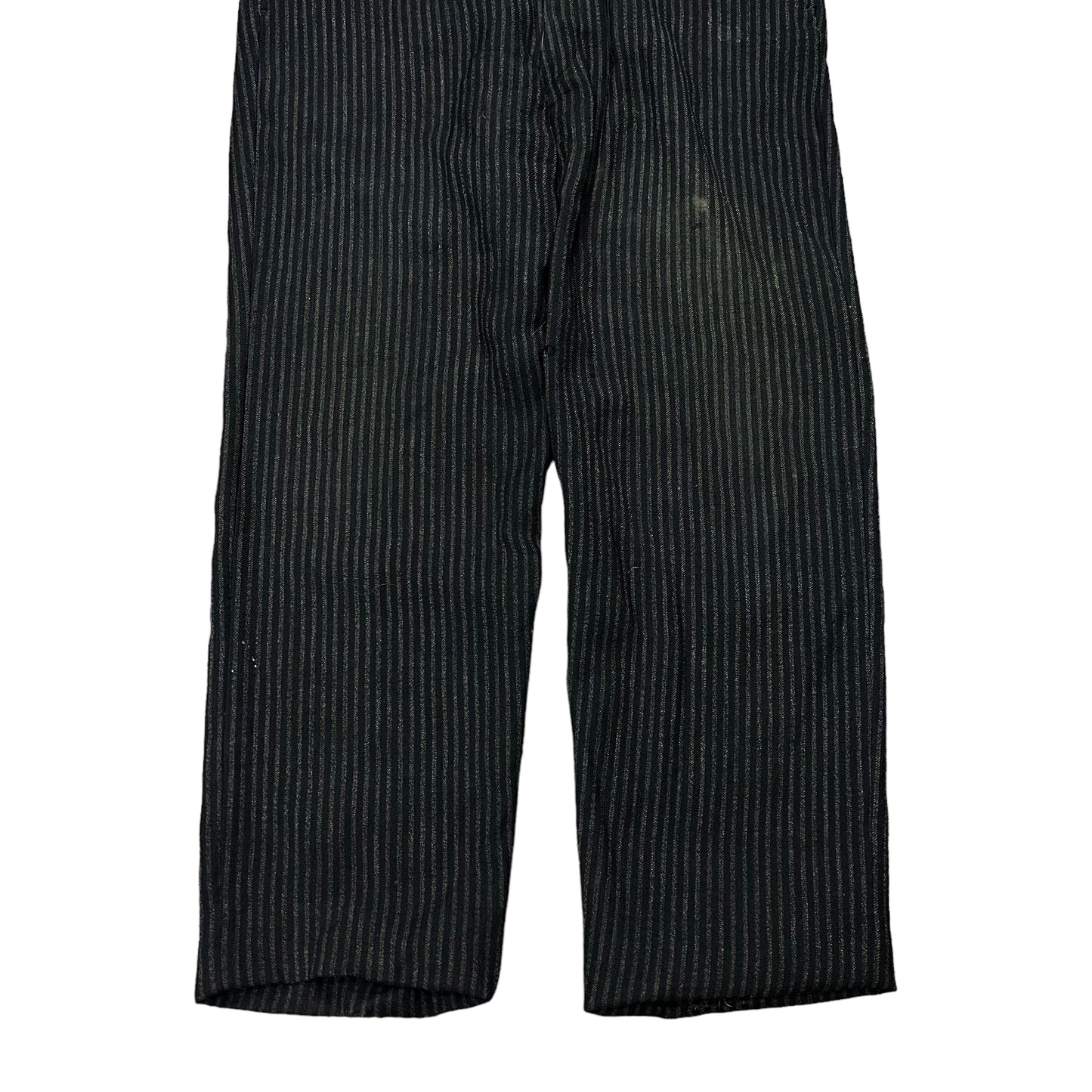 1920s Striped wool work suit pants (36w)