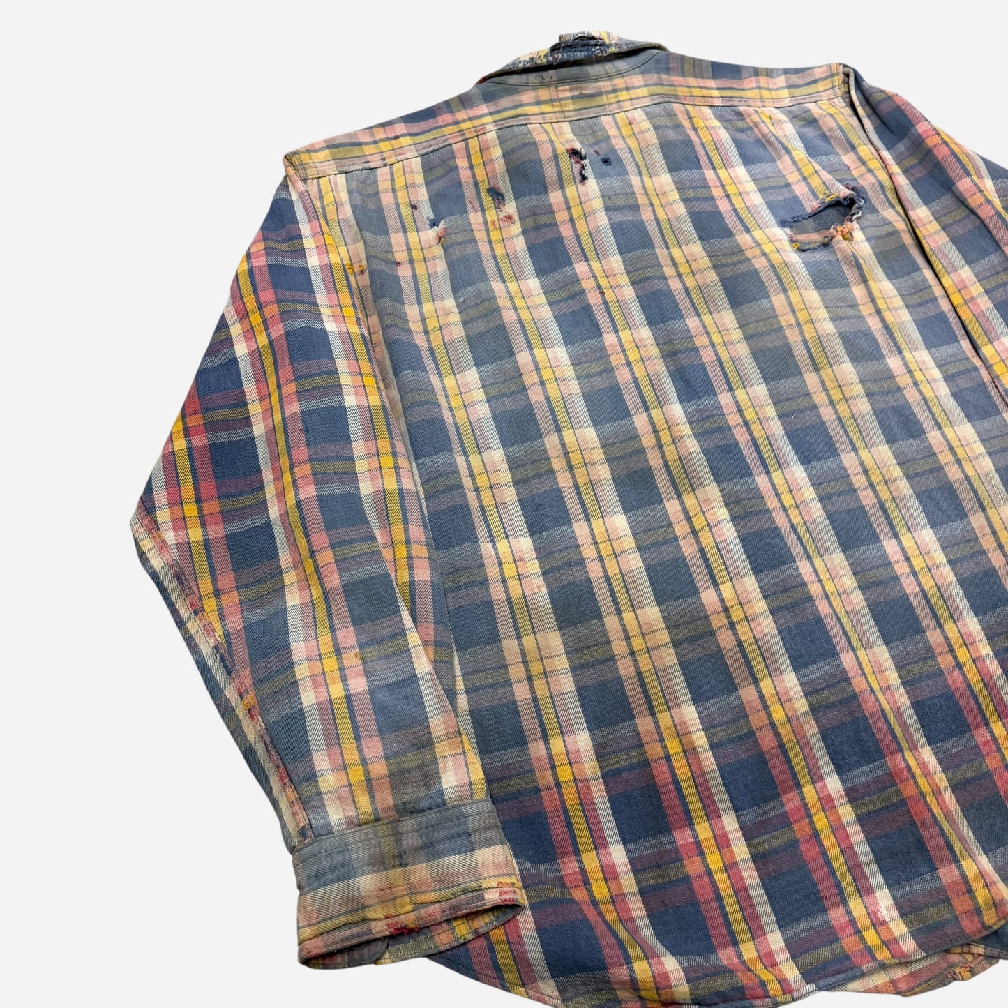 1940s Big Yank cotton flannel shirt (L)