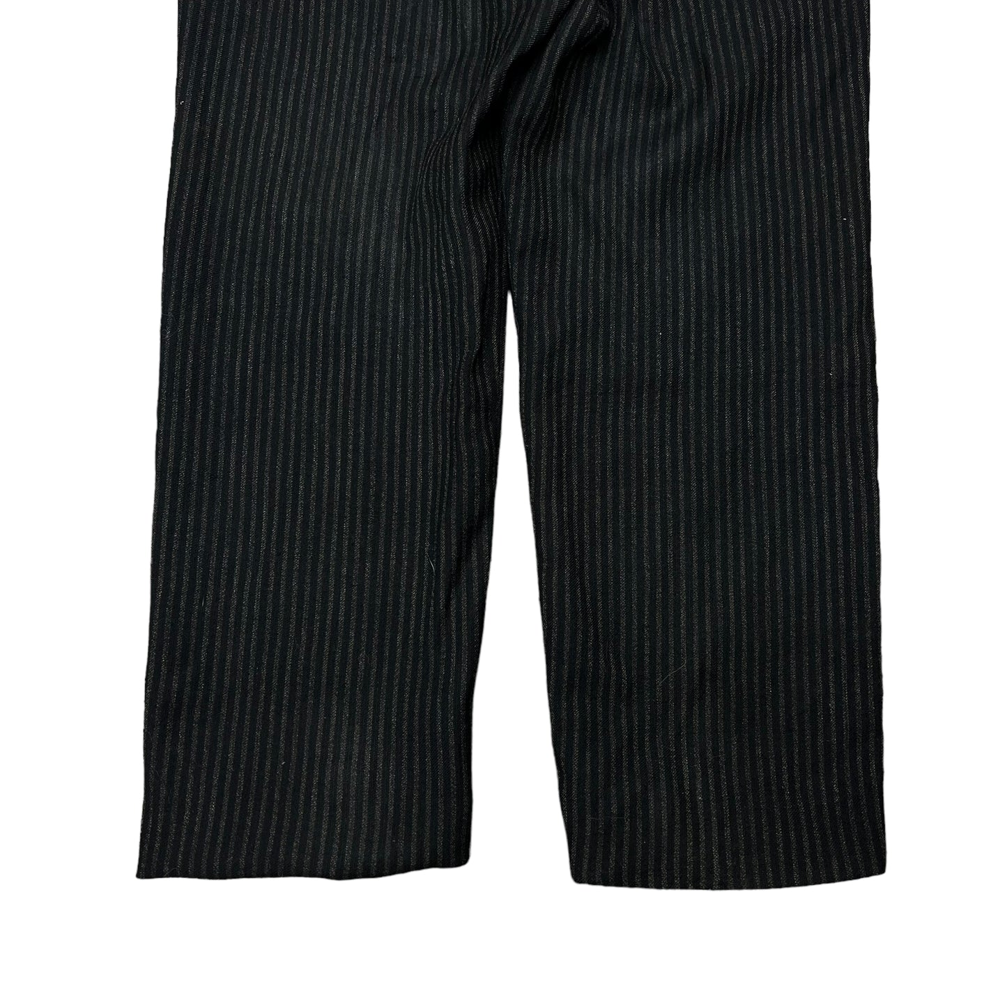 1920s Striped wool work suit pants (36w)