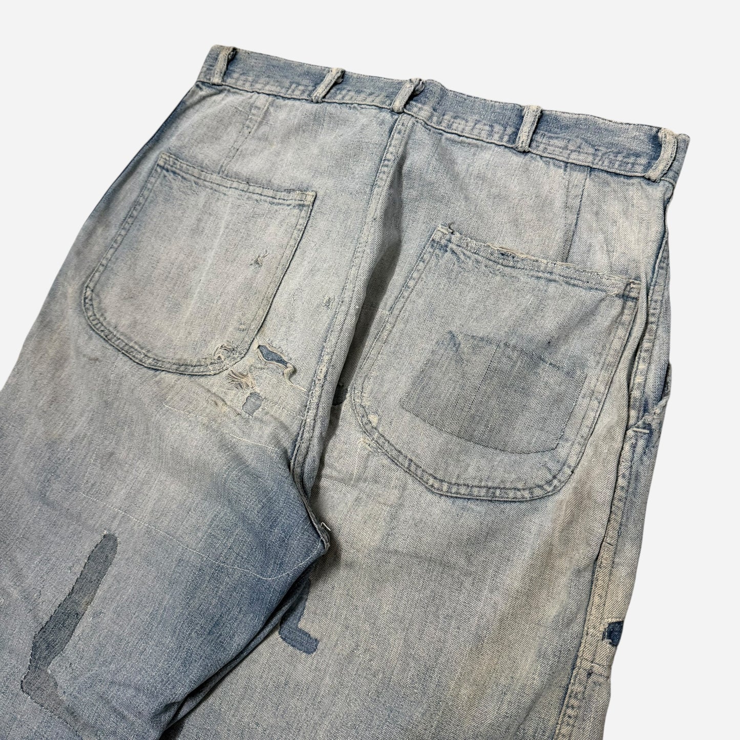 1940s USN 2nd pattern repaired jeans (31w)