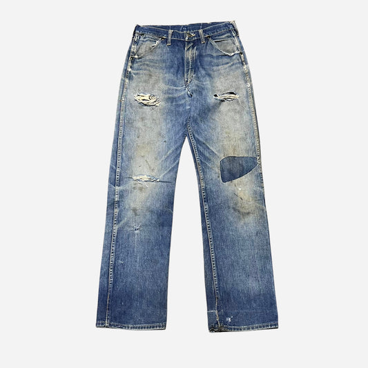 1950s Wrangler Blue Bell repaired denim jeans (29w)