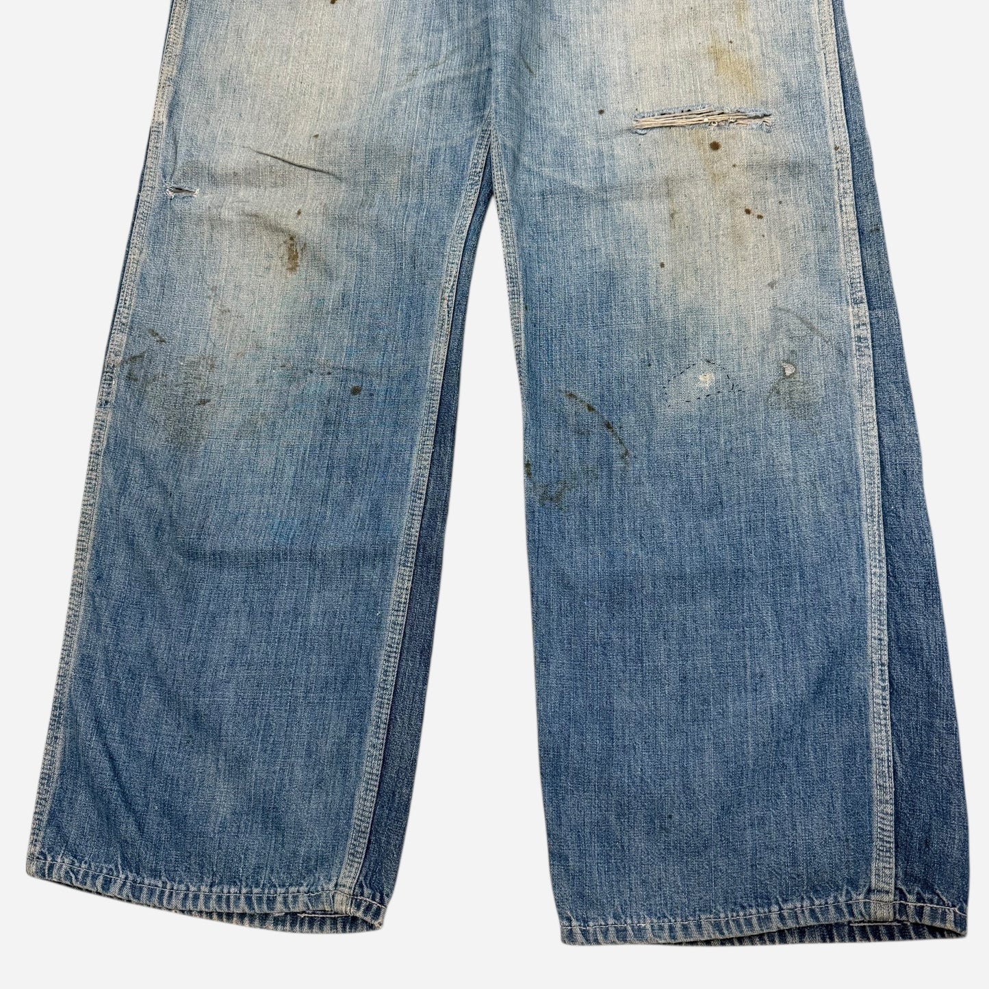 1940s Big Mac donut button fly jeans (31w)