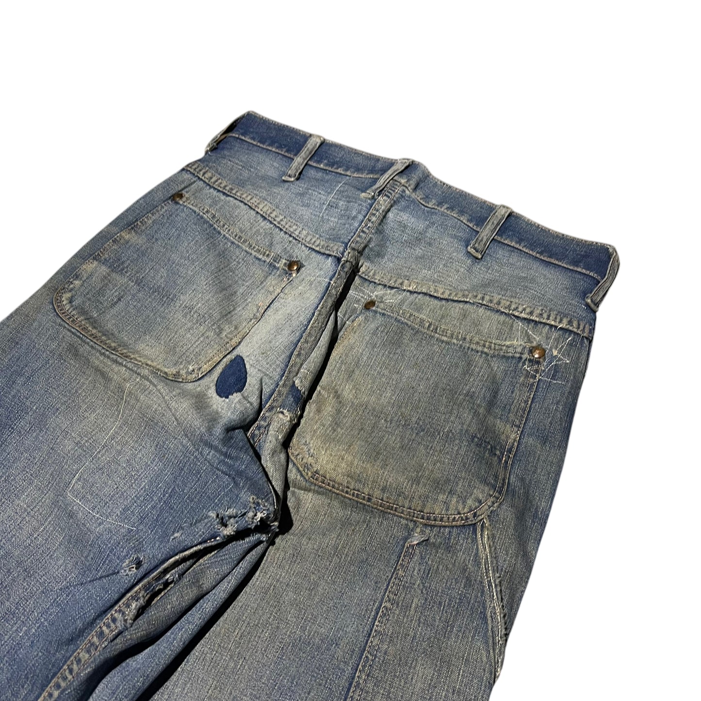 1940s Donut button fly denim jeans (29w)