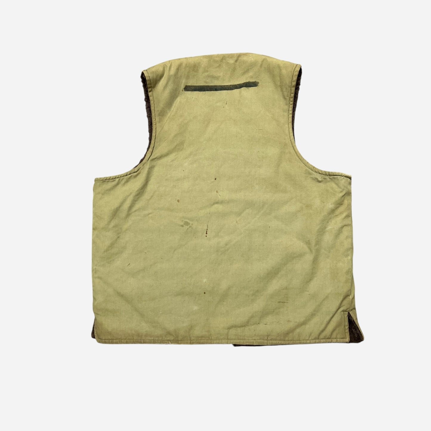 1940s Private purchase alpaca lined vest (M)