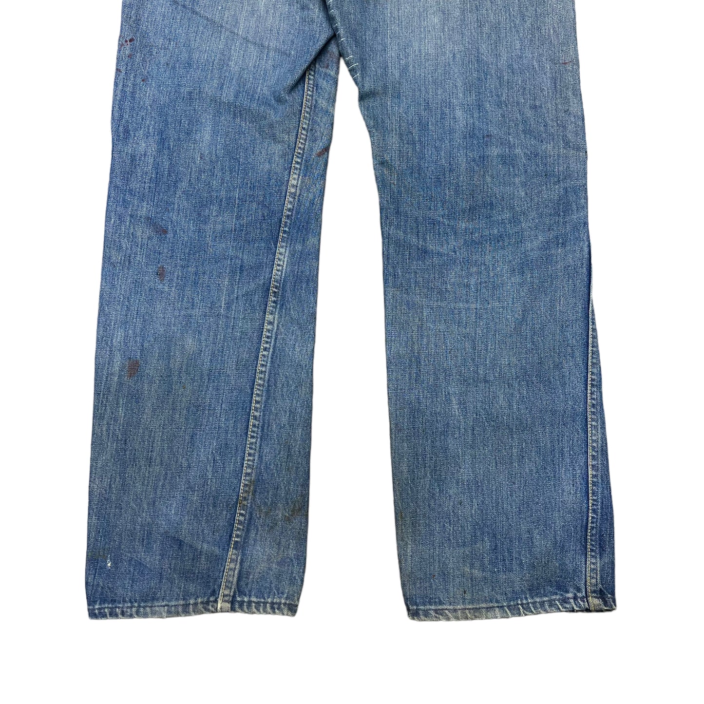 1950s Montgomery Ward blue painter jeans (31w)