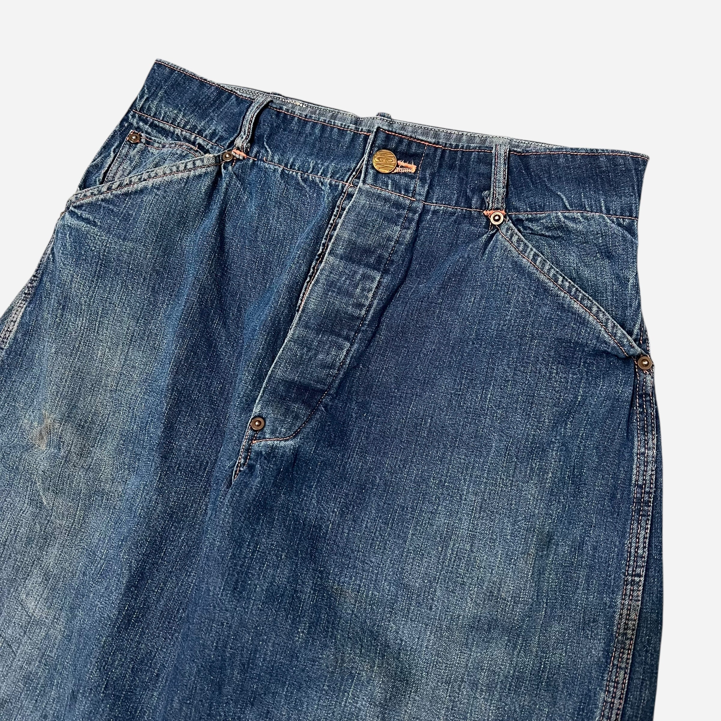 1940s N&W buckle back donut button fly jeans (29w) – Bastler Antique