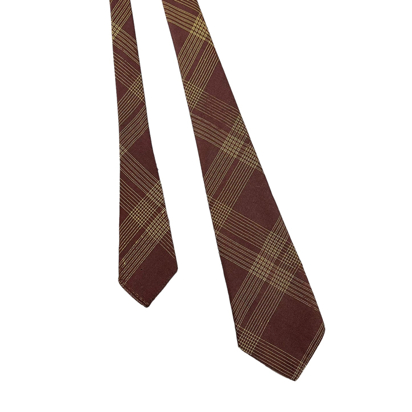 1930s Brown/gold neck tie