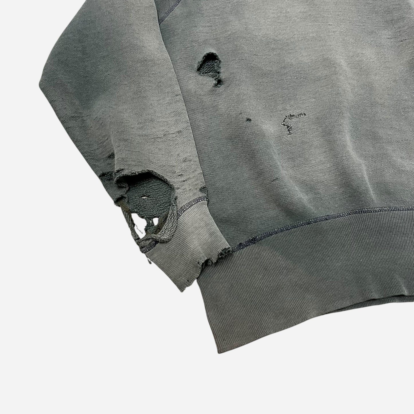 1960s Missouri sun faded green collegiate sweat shirt (M/L)