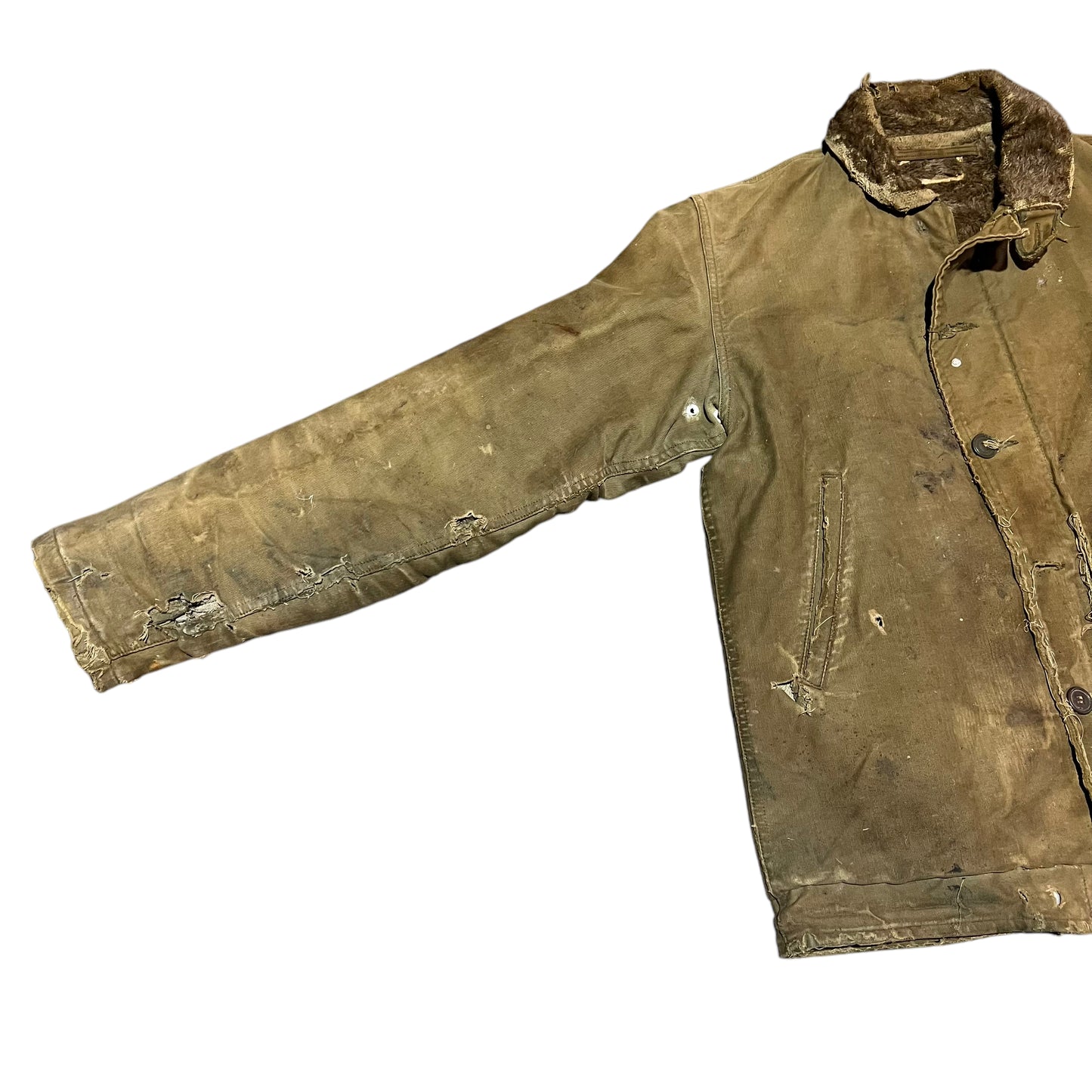 1940s WWII USN deck jacket (M/L)