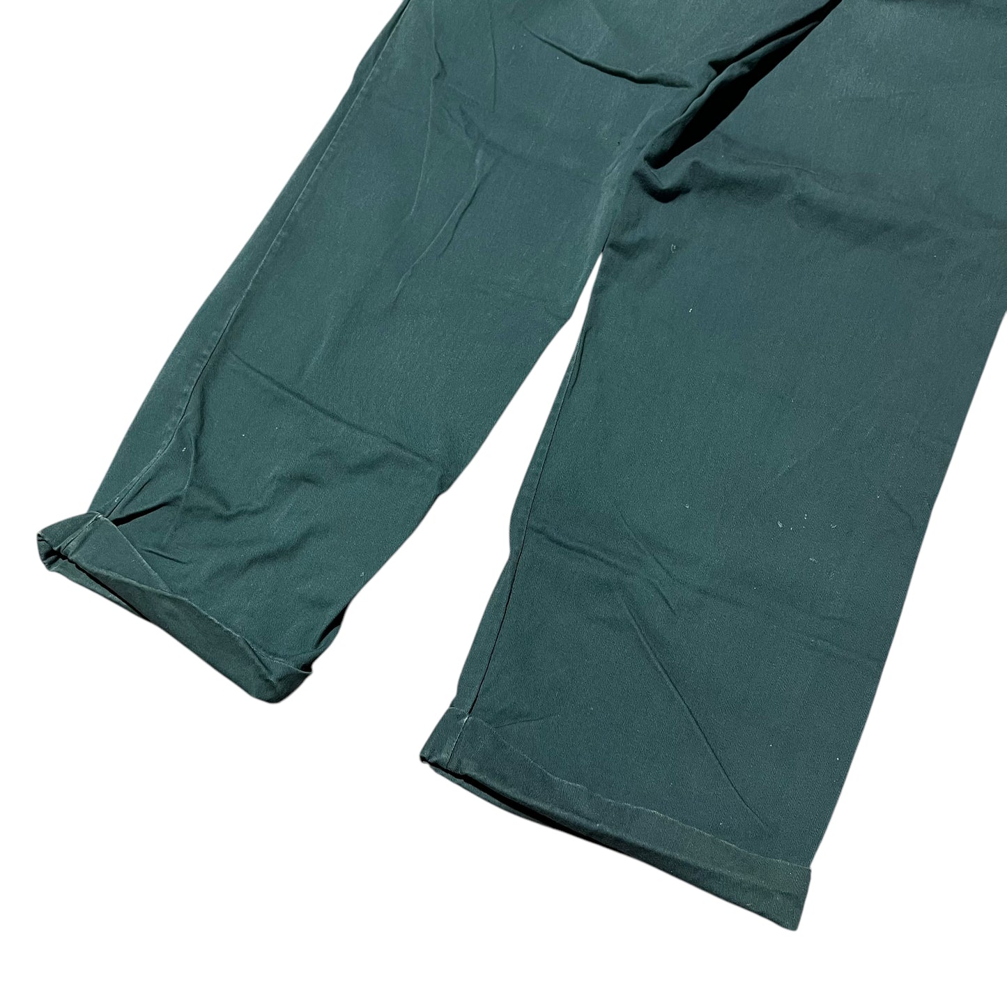 1950s Hercules green chino sail cloth work pants (34w)