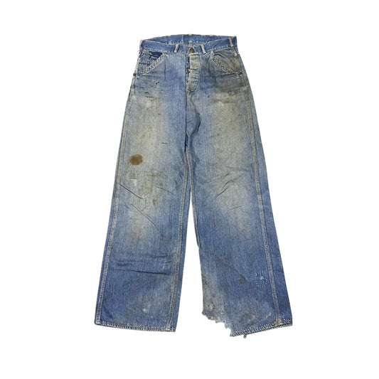 1950s Pointer donut button fly denim jeans (29w)