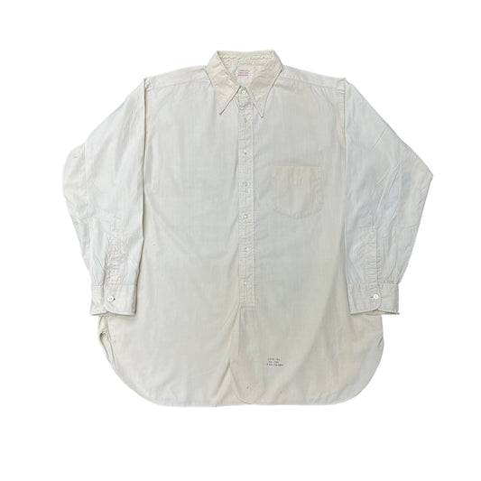 1930s White dress shirt (L/XL)