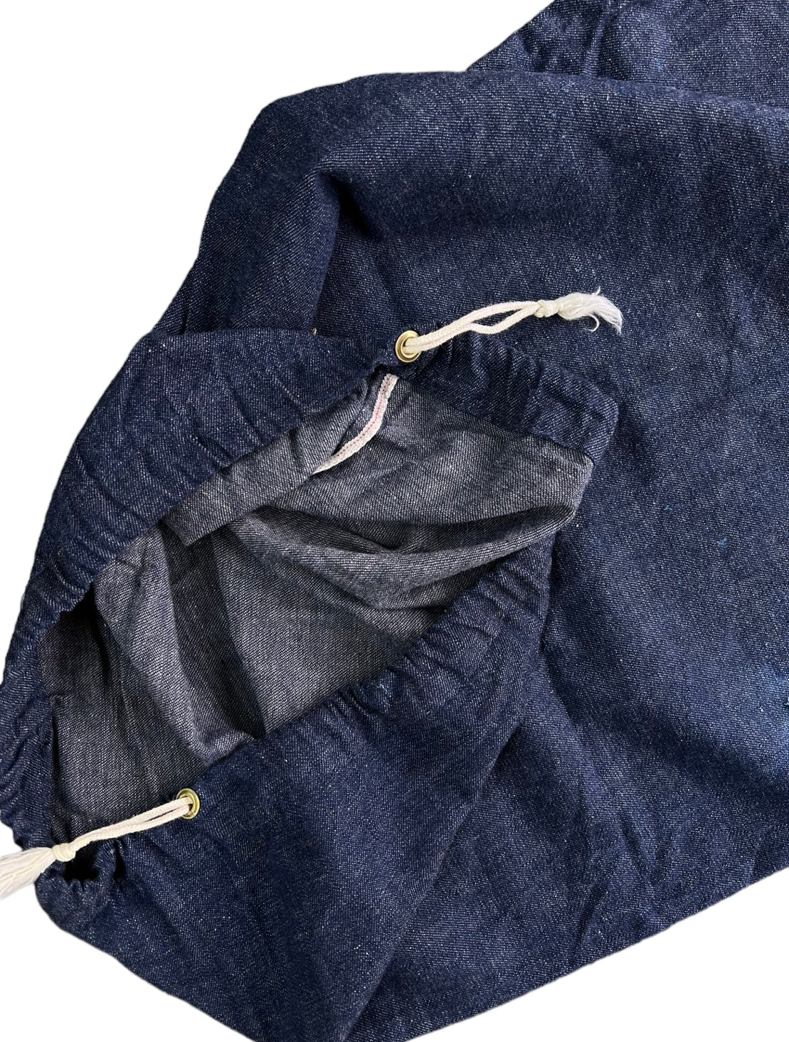 1940s WWII Denim USN selvedge laundry bag