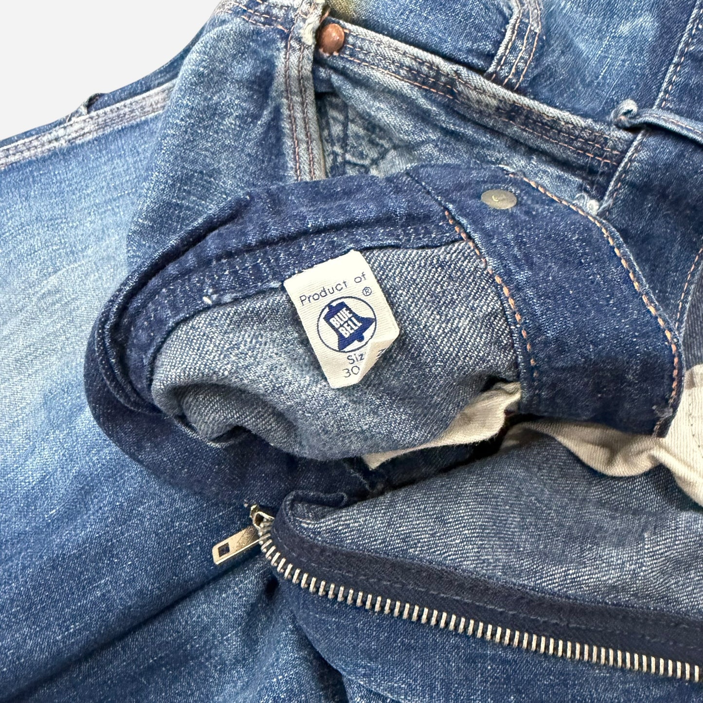 1950s Blue Bell denim carpenter jeans (29w)