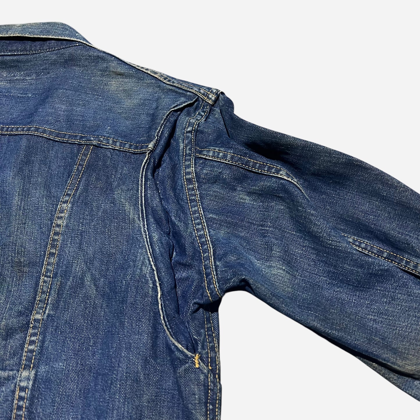 1950s Wrangler dark wash denim jacket (M)