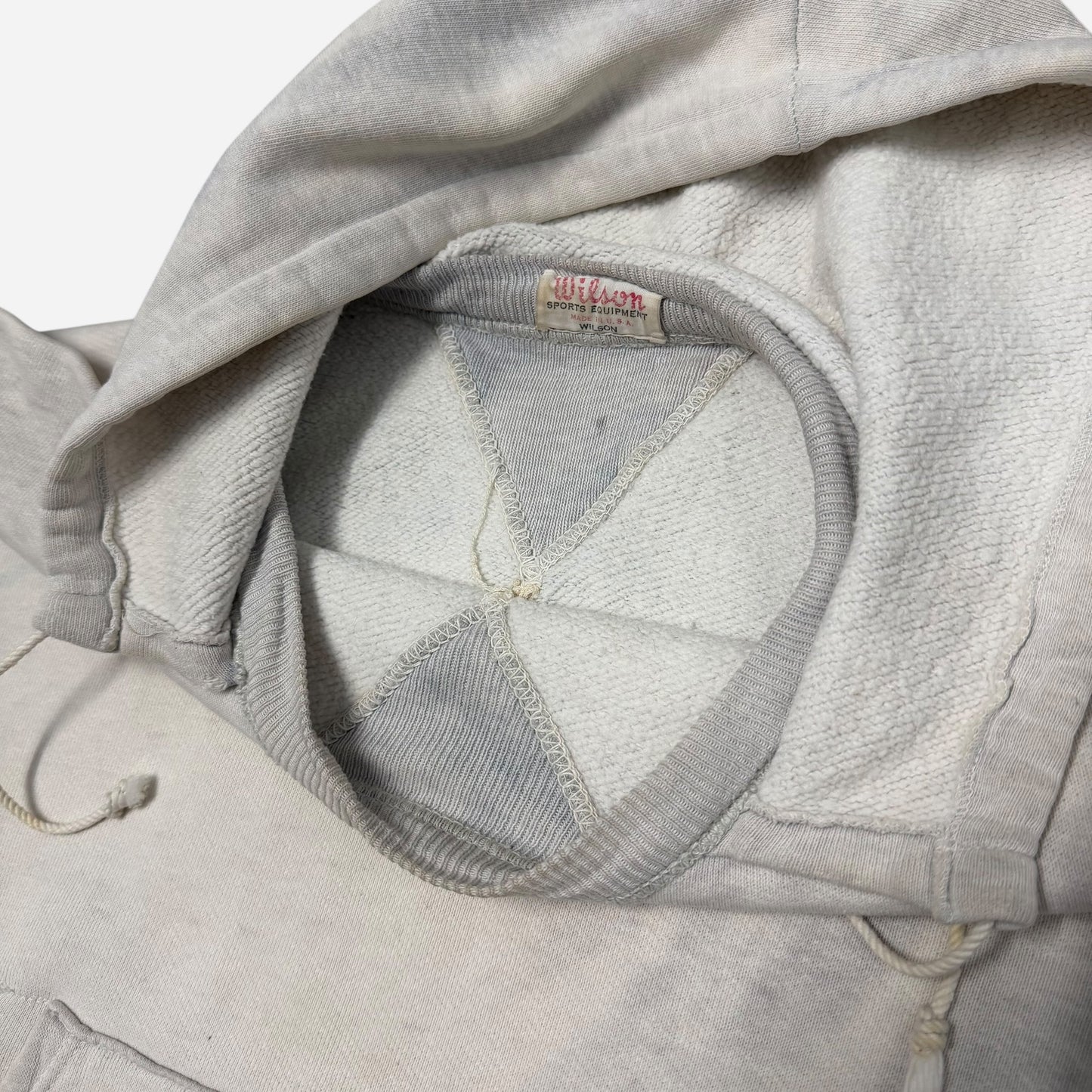 1940s Wilson gray afterhood sweatshirt (XL)